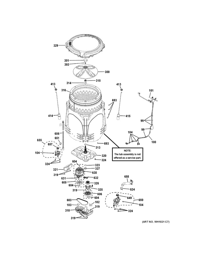 Diagram for GTW750CSL0WS