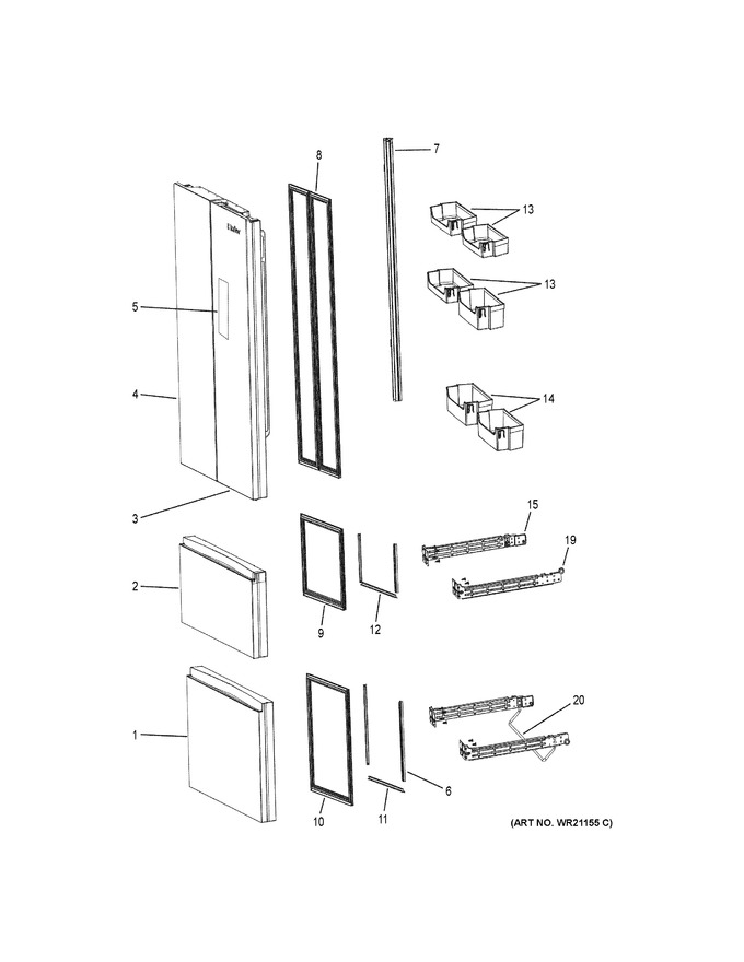Diagram for HRF15N3BGF