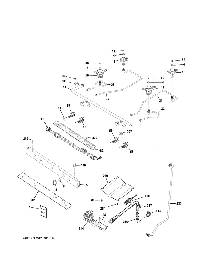 Diagram for JGBS62REK1SS
