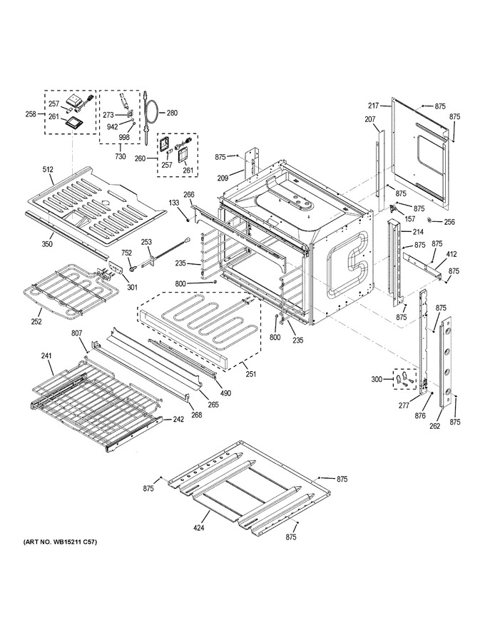 Diagram for PT7050BL7TS
