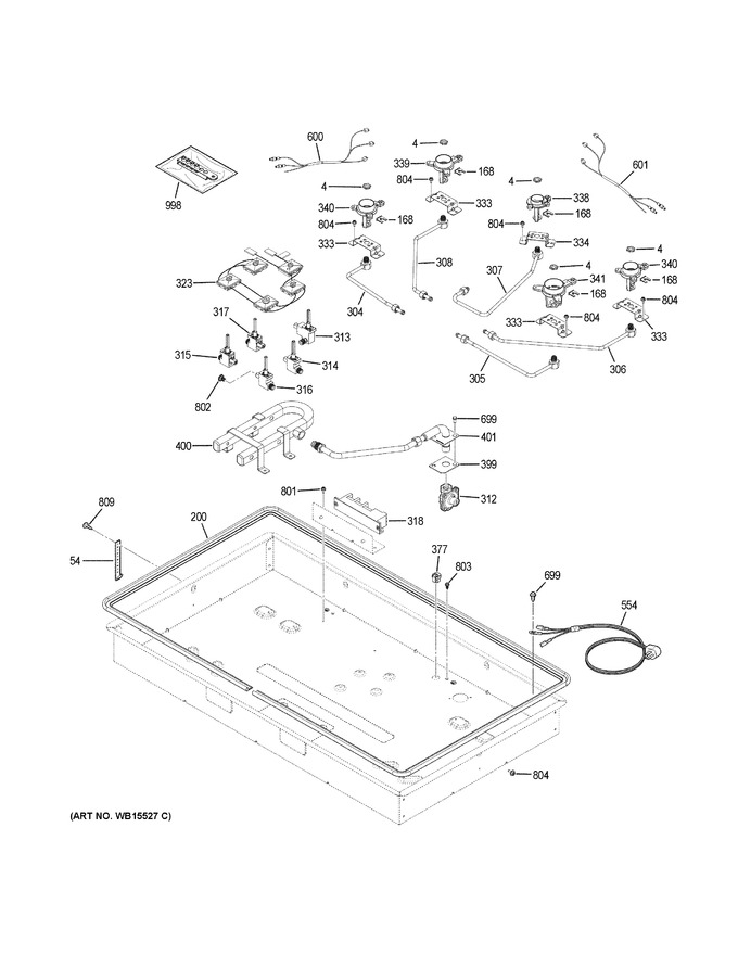 Diagram for JGP3036DL1WW