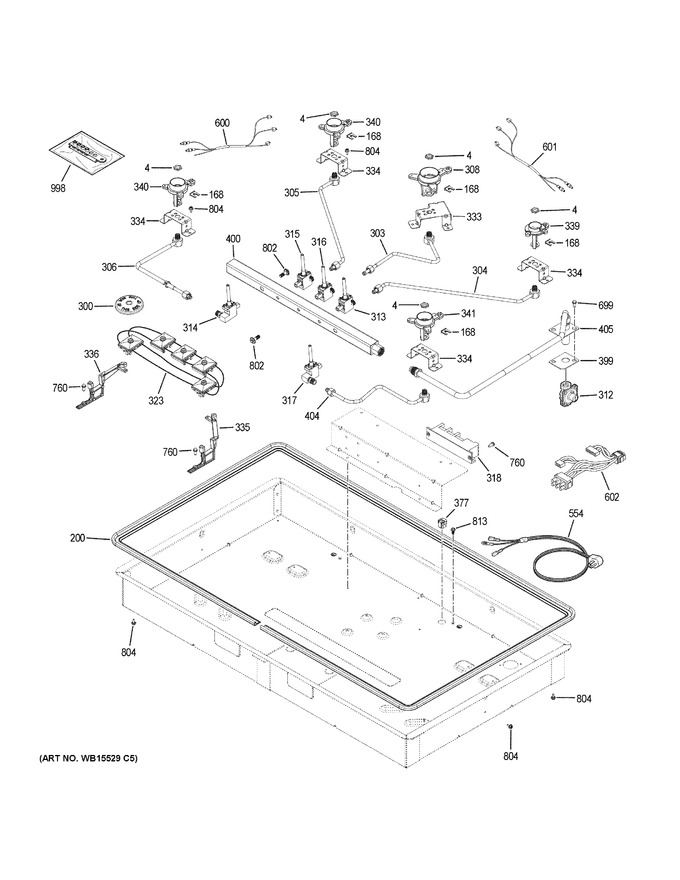 Diagram for JGP5030SL1SS