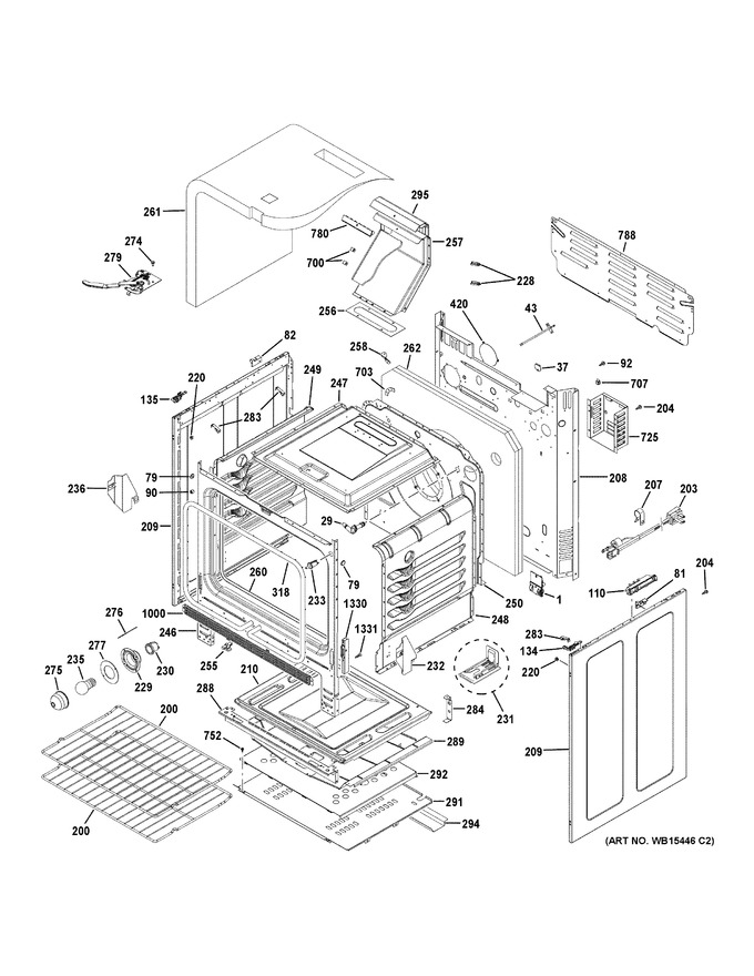 Diagram for JGB700EEJ3ES