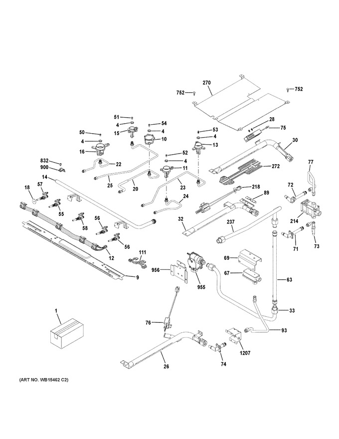 Diagram for JGB860DEJ6WW