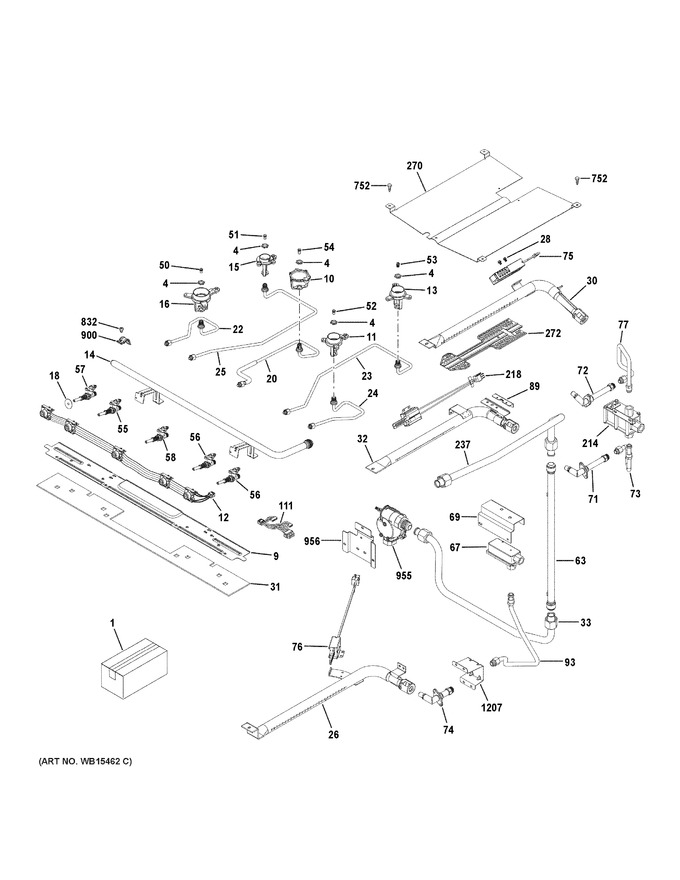 Diagram for JGB860SEJ6SS