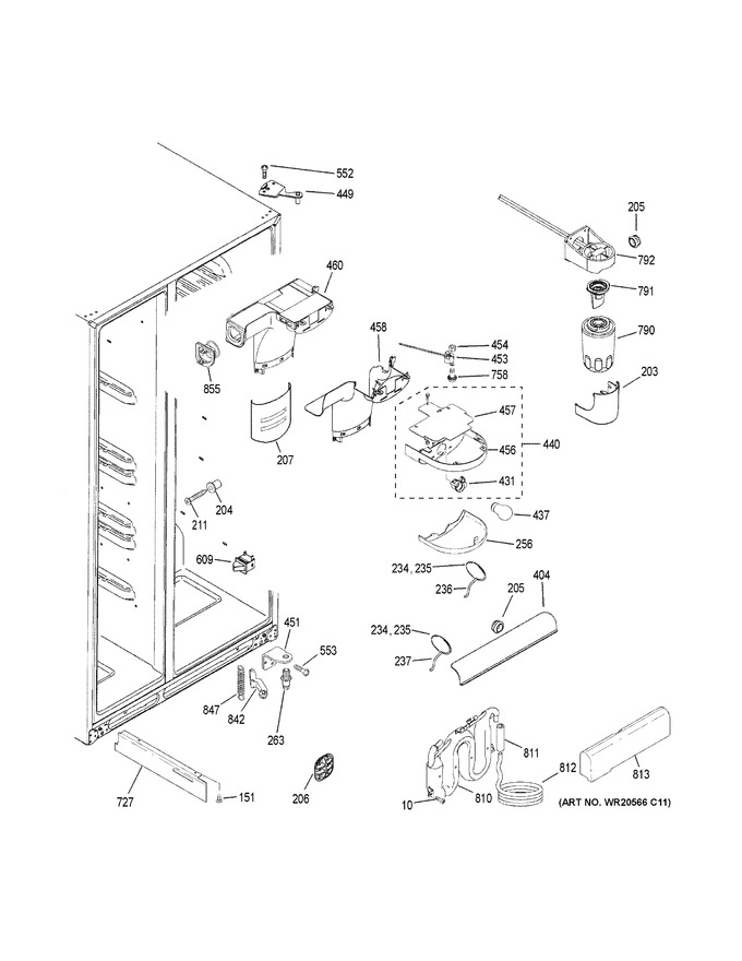 Diagram for GSS25CGHHCWW
