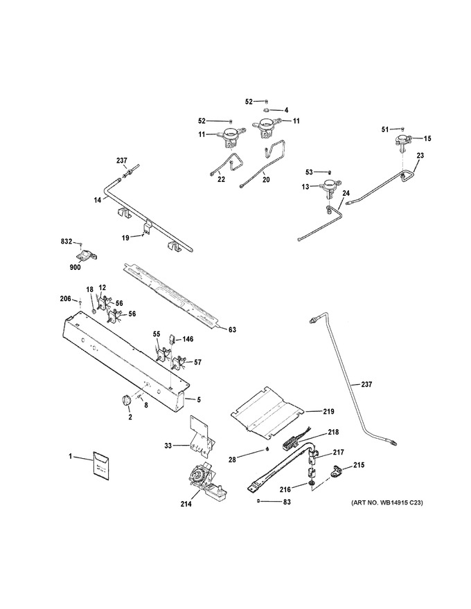 Diagram for RGB530DEH3BB