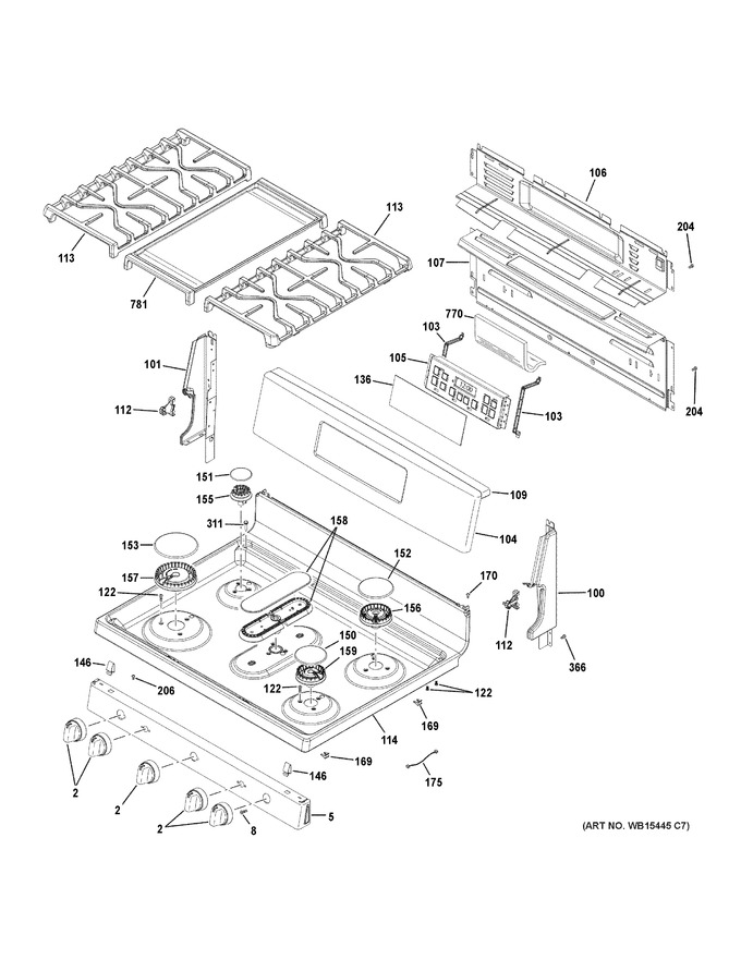 Diagram for JGB700SEJ4SS
