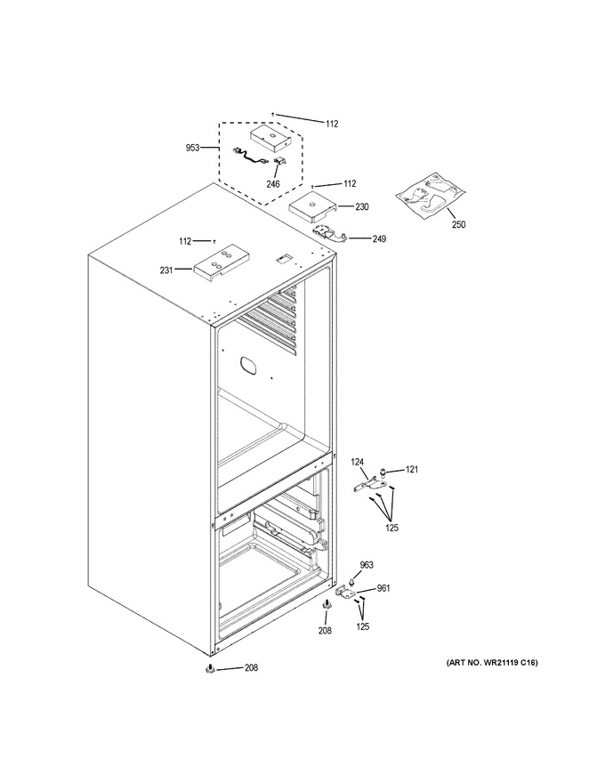 Diagram for GBE21DGKFRWW
