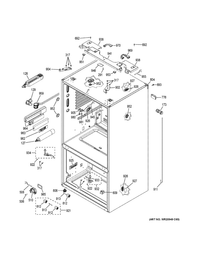 Diagram for GFE26GGKGWW
