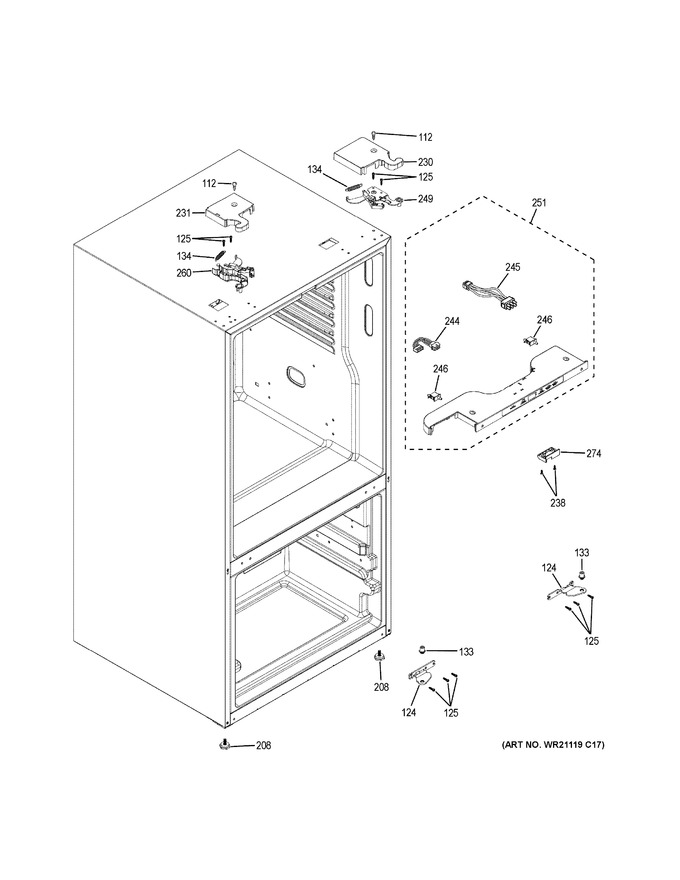 Diagram for GNE25JGKFFWW