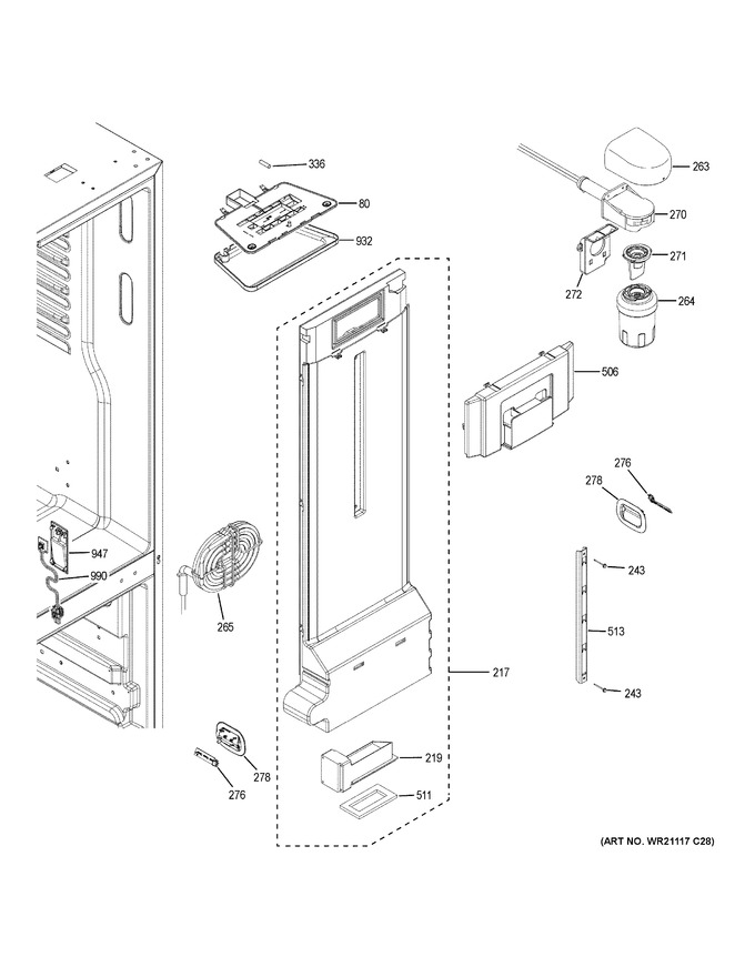 Diagram for GNE25JGKFFBB
