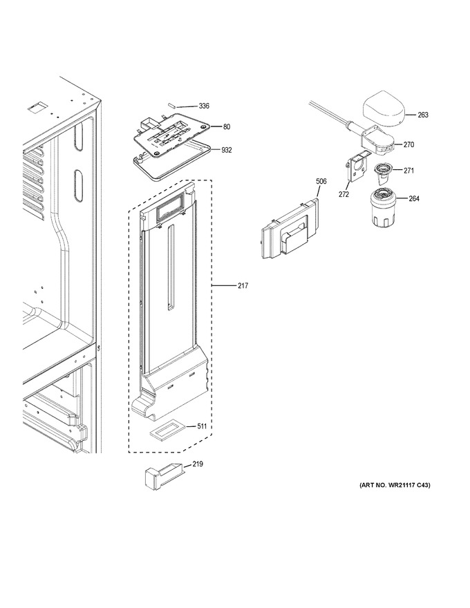 Diagram for GDE21EGKFRWW