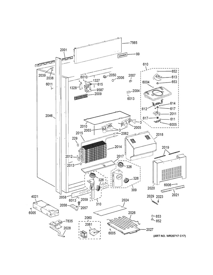 Diagram for ZIRS360NHBRH