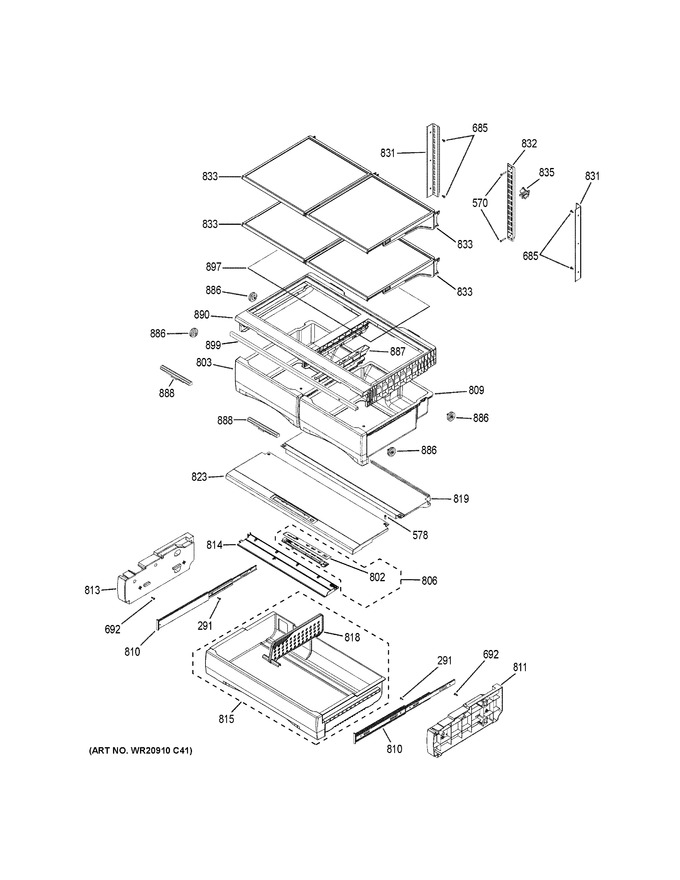 Diagram for GFE28HSKGSS