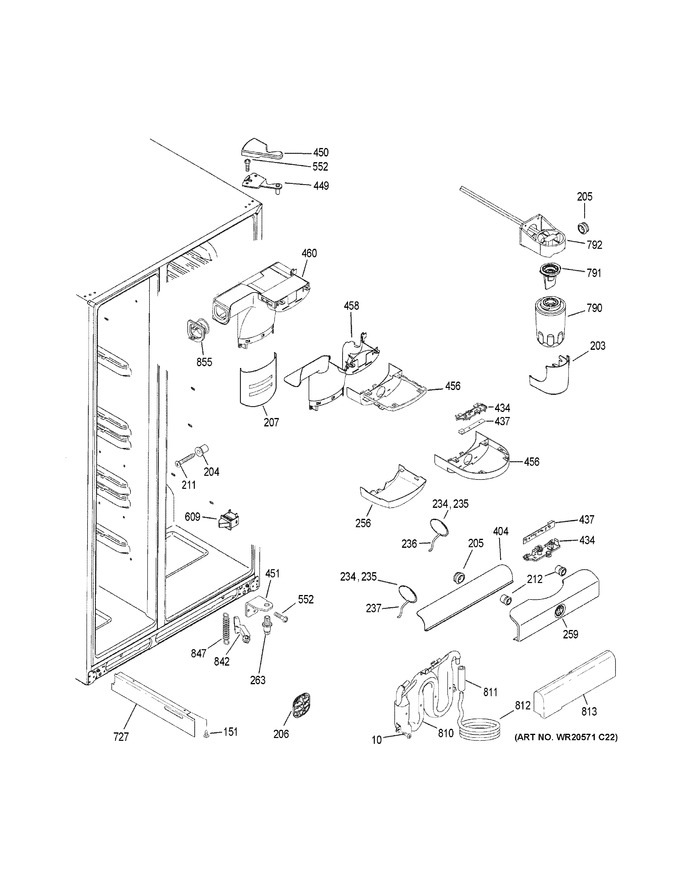 Diagram for GSS25GSHJCSS