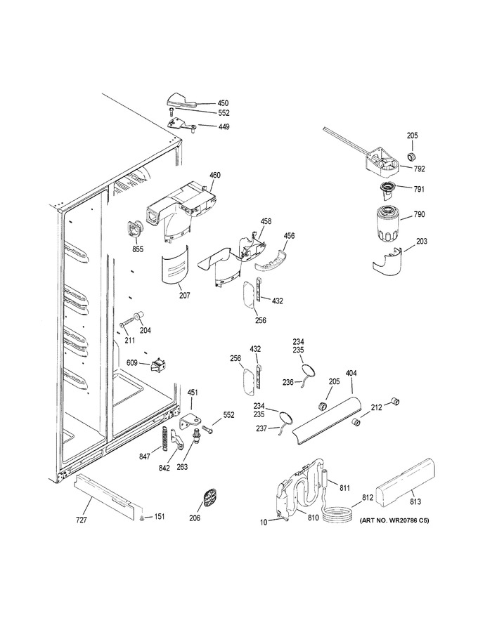 Diagram for DSE25JGHGCBB