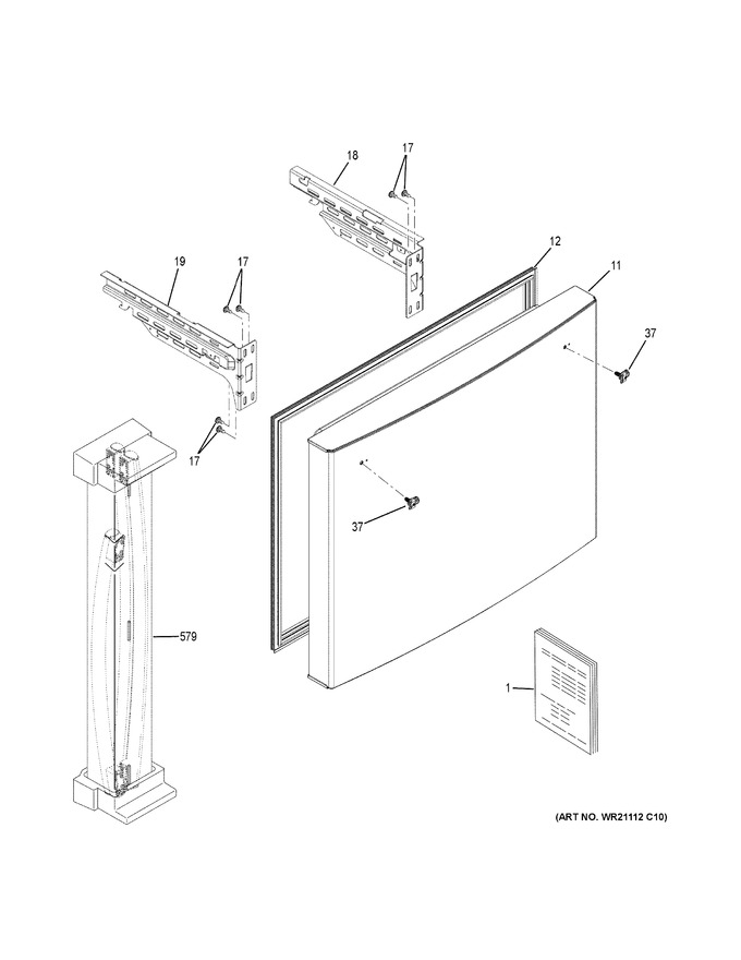 Diagram for GWE19JGLAFWW