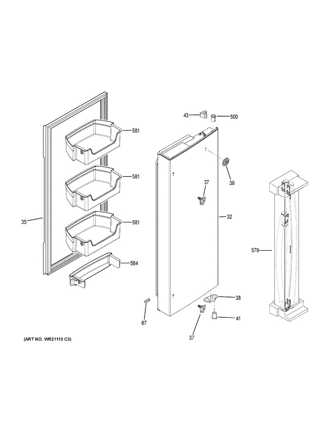 Diagram for GWE19JSLAFSS
