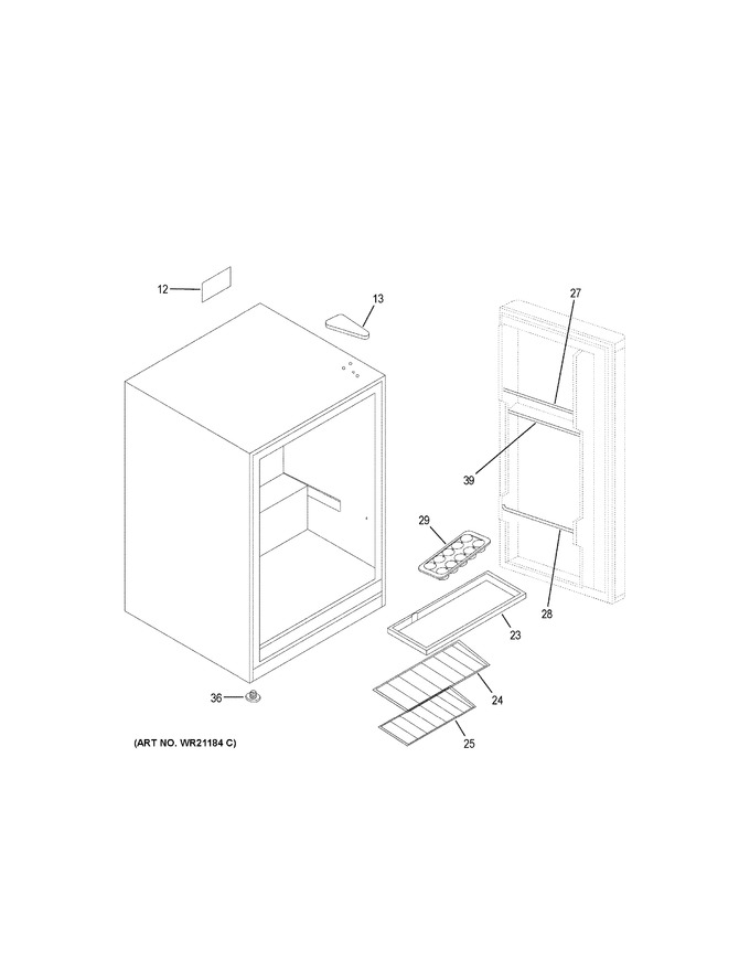 Diagram for HRC2736BWW