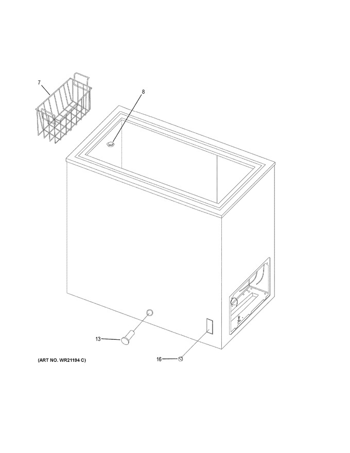 Diagram for HF50CW20W