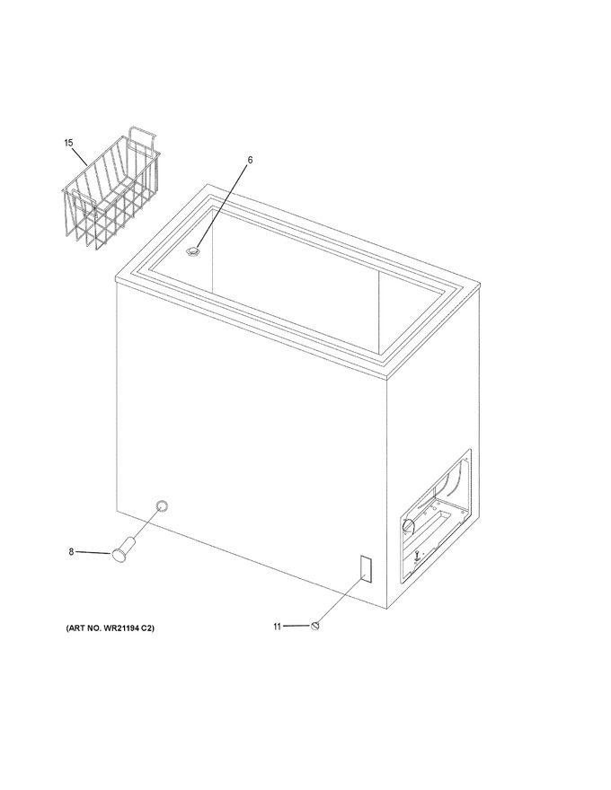 Diagram for HFC3501ACW