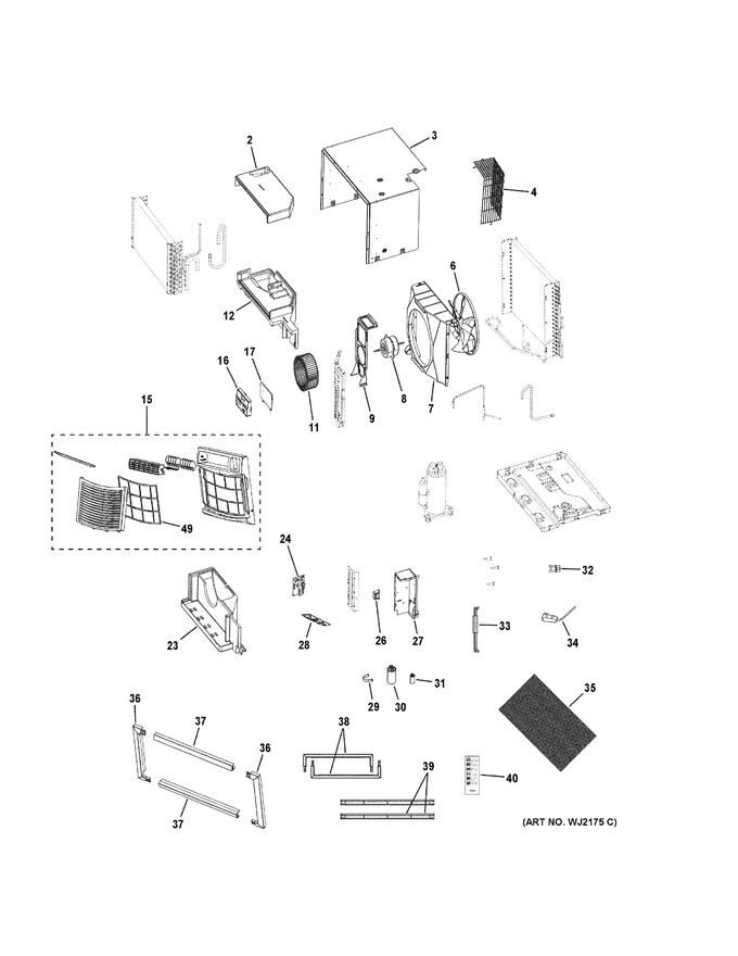 Diagram for HTWR10VCR
