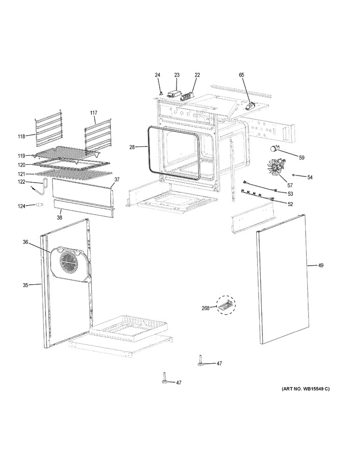 Diagram for HCR2250AGS
