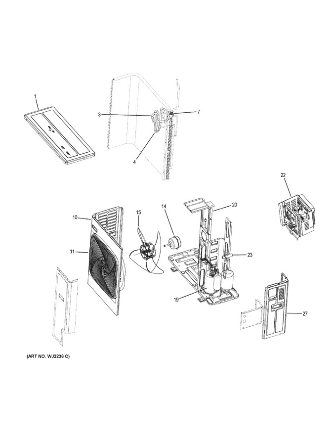 Diagram for 1U36LP2VHA