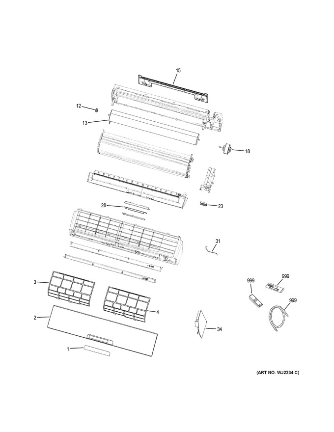 Diagram for HSU24VHJ(DB)-G
