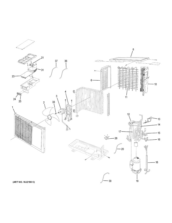 Diagram for 1U18LC2VHA