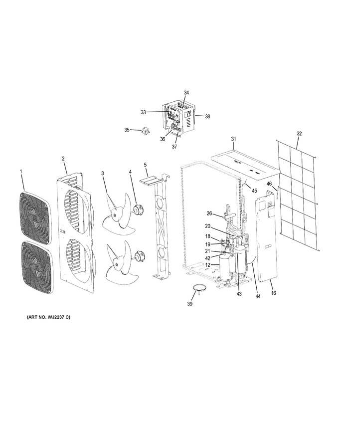 Diagram for 1U48LP2VHA
