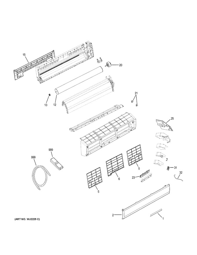 Diagram for HSU24VHK-G