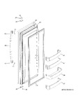 Diagram for Fresh Food Door