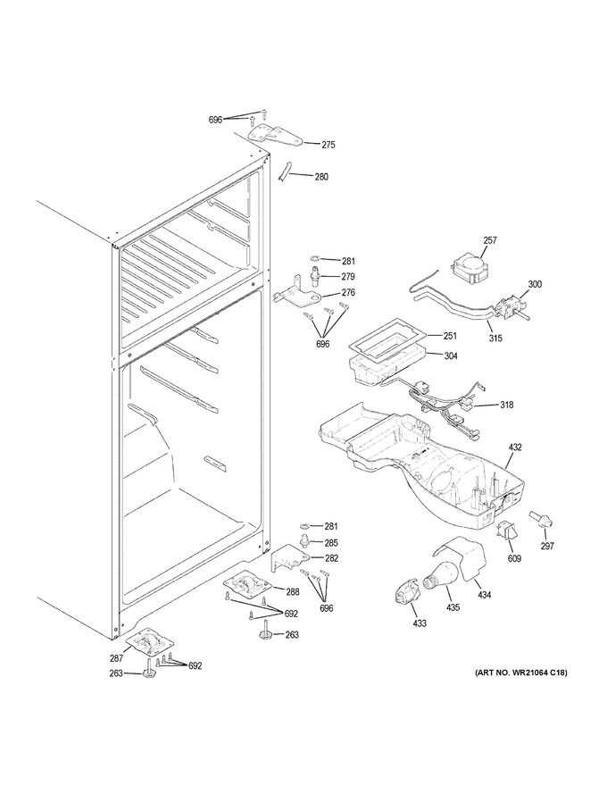 Diagram for GTE18CTHMRWW