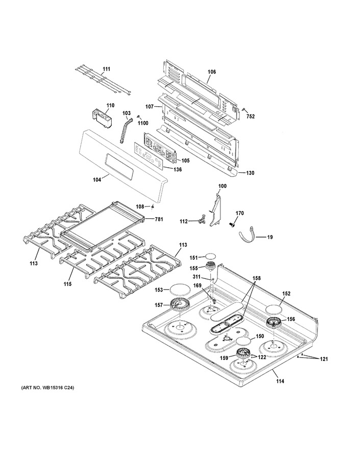 Diagram for JGBS66FEK1DS
