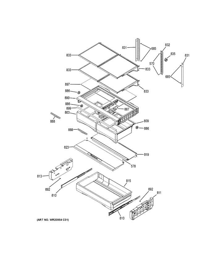 Diagram for GNE29GMKIES
