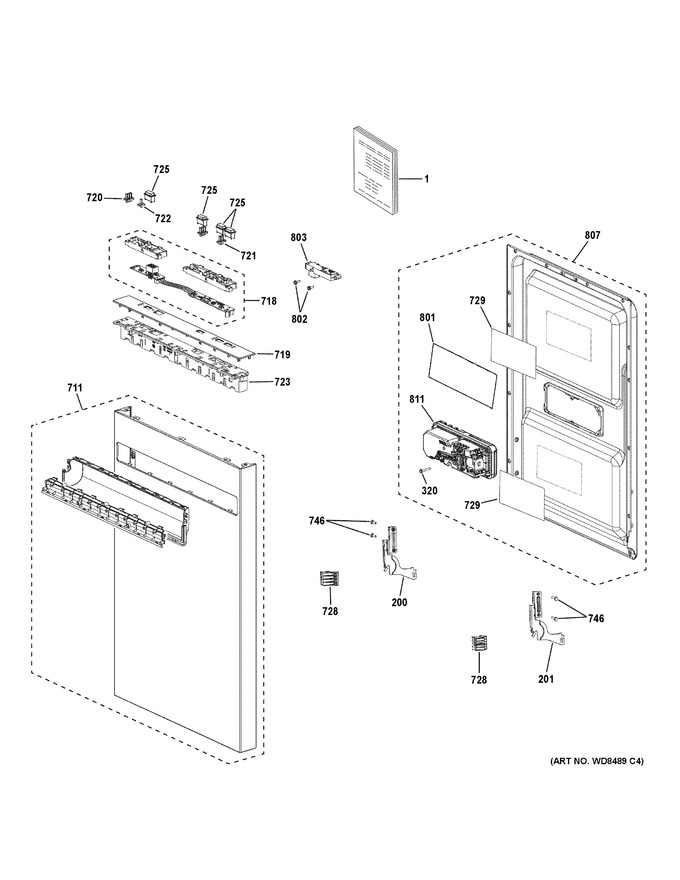 Diagram for GDT225SGL0WW