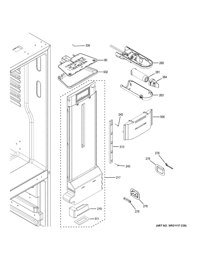 Diagram for GFE26JSMAFSS