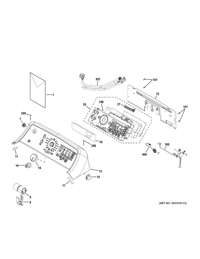 Diagram for GTW750CSL1WS