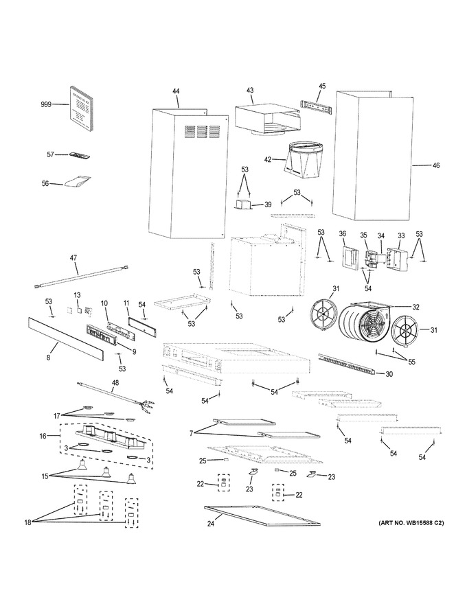 Diagram for UVW9301BL1TS