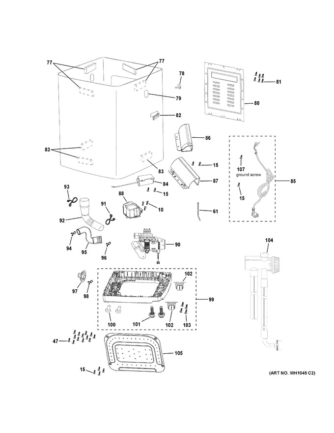 Diagram for GNW128PSM0WW