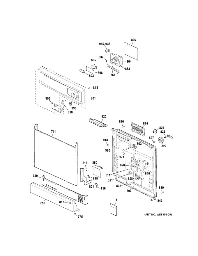 Diagram for GSD2101V55WW