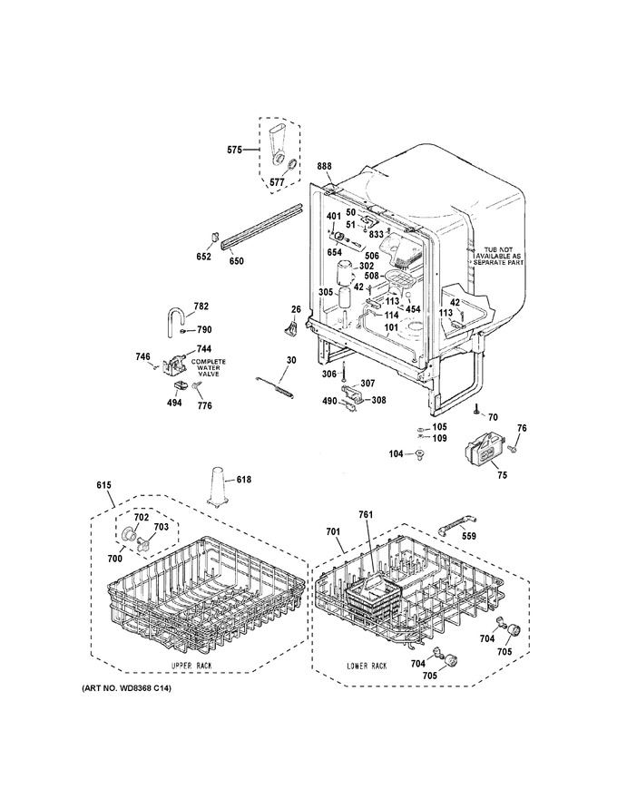 Diagram for GSC3500D55BB