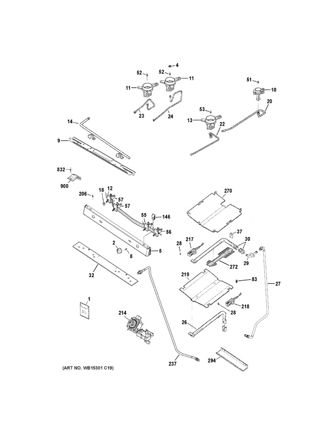 Diagram for JGB635REK3SS