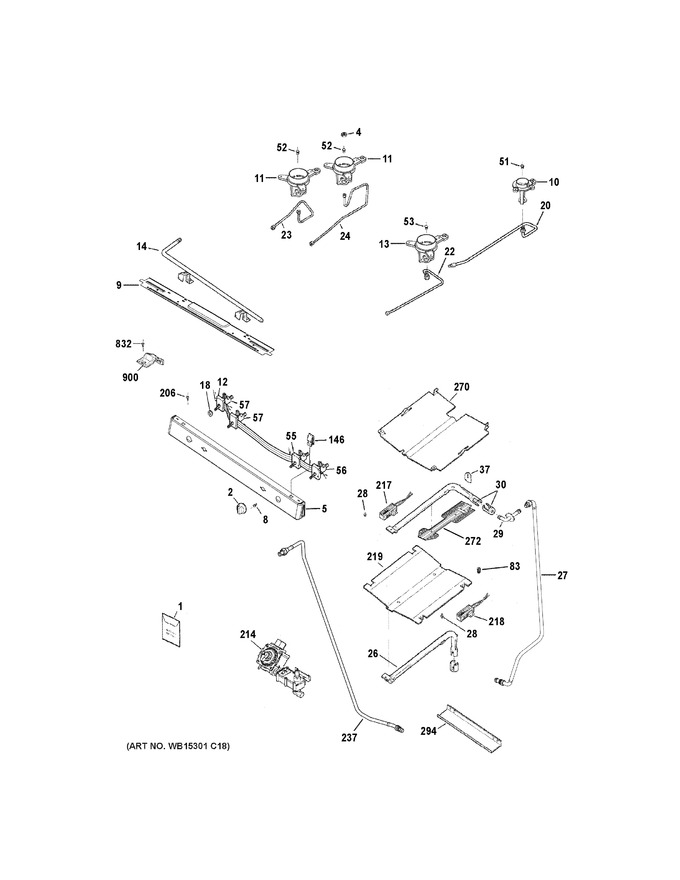Diagram for JGB635DEK3CC