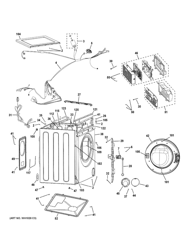 Diagram for GFW148SSM0WW