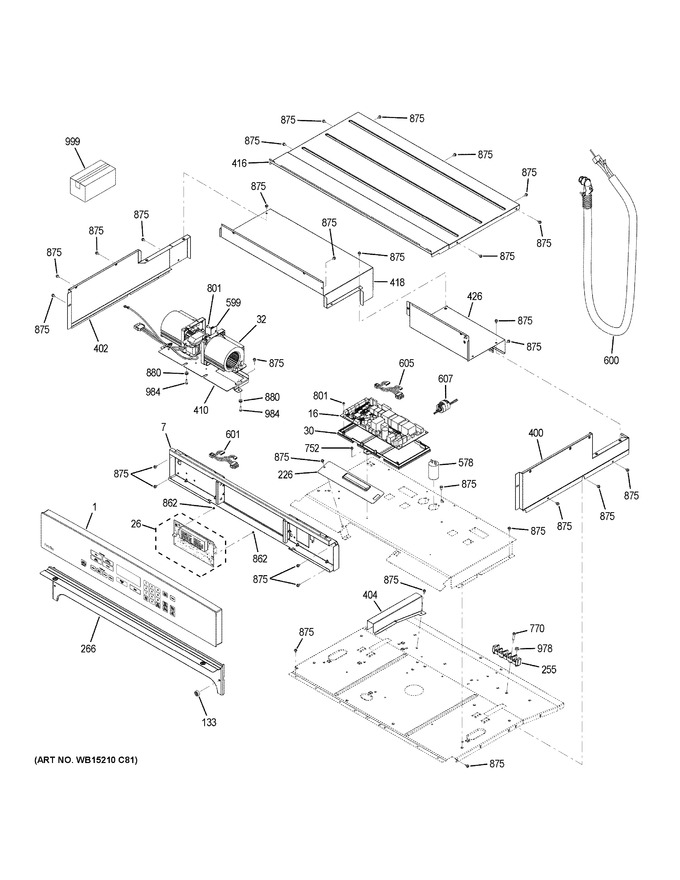 Diagram for PT7050DF9WW