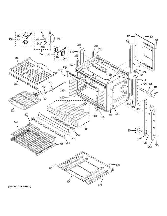 Diagram for PT7050DF9WW