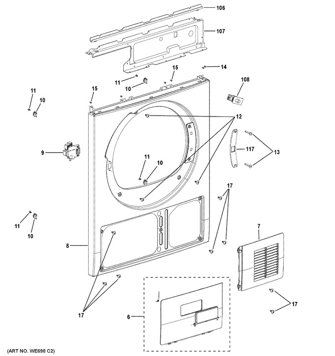Diagram for GFT14ESSM0WW